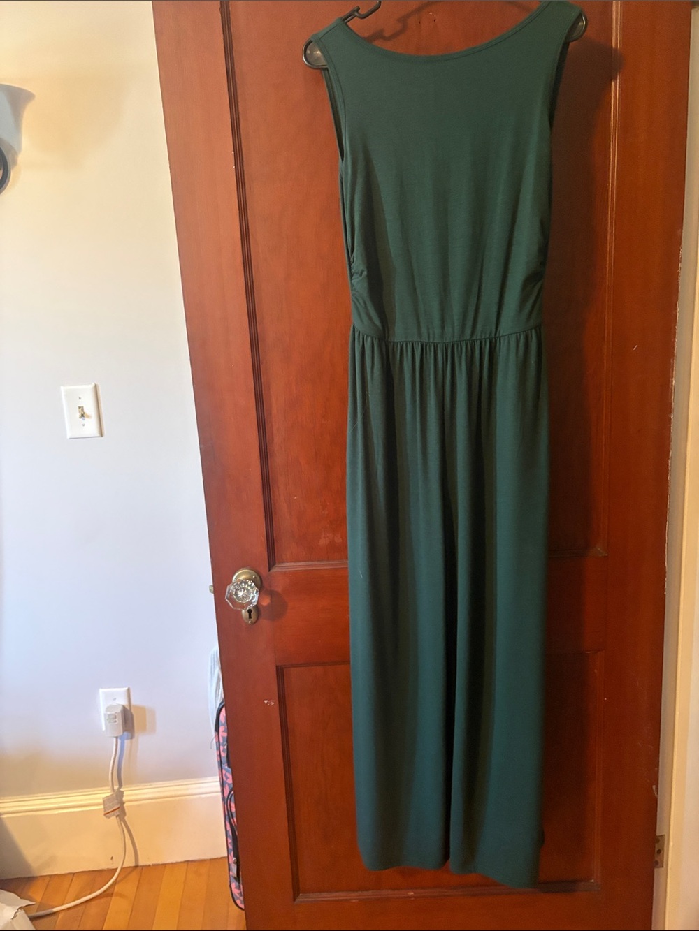 Sleeveless Forest Green Maxi Dress - Timeless Everyday Look